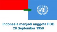 Indonesia menjadi anggota PBB 28 September 1950