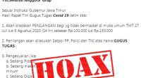 Denda bagi masyarakat yang tidak menggunakan masker