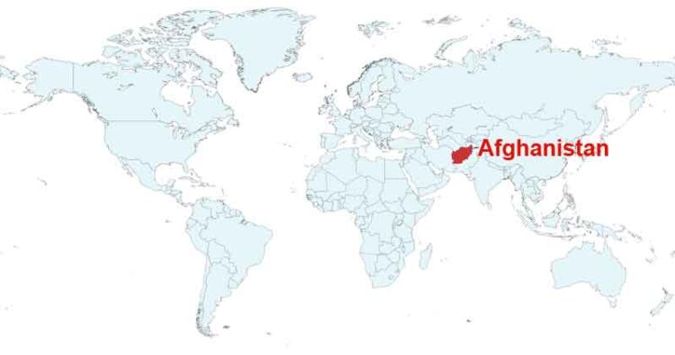 Afghanistan Map Sejarah Negara Com Afghanistan Location Map 750x395